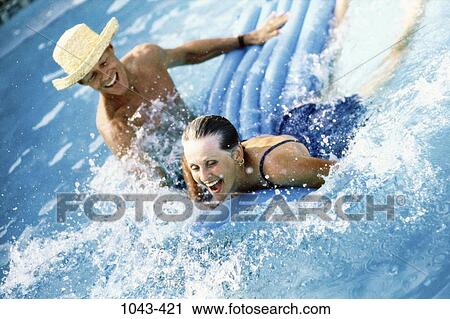 people, water, pool, smiling, hat, couple, senior View Large Photo Image Stock Image - people, water, pool, smiling, hat, couple, senior. Fotosearch