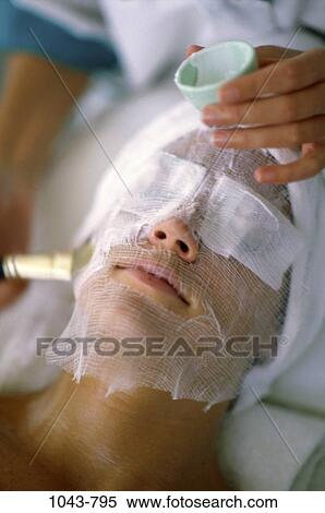 people, woman, masks, indulgence, indoors, pamper, skin care View Large Photo Image Stock Photography - people, woman, masks, indulgence, indoors, pamper, skin care. Fotosearch