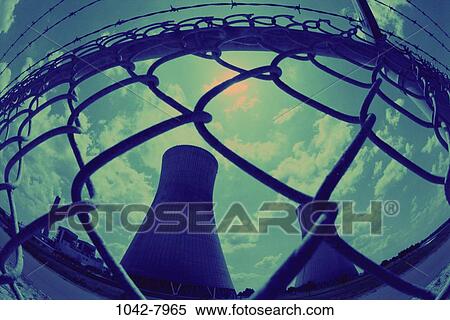 plant, fence, industry, clouds, sun, power, energy View Large Photo Image Stock Photography - plant, fence, industry, clouds, sun, power, energy. Fotosearch