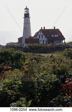 Portland Head Lighthouse, Maine, USA View Large Photo Image Picture - Portland Head Lighthouse, Maine, USA. Fotosearch