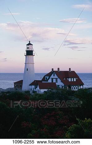 Portland Head Lighthouse, Maine, USA View Large Photo Image Stock Photography - Portland Head Lighthouse, Maine, USA. Fotosearch