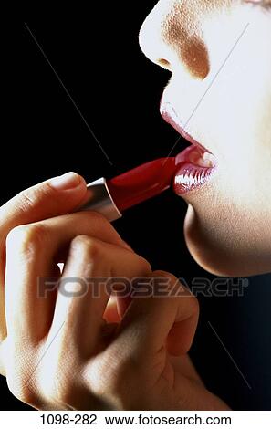 red, people, hands, woman, lips, makeup, lipstick View Large Photo Image Stock Image - red, people, hands, woman, lips, makeup, lipstick. Fotosearch