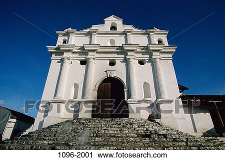 Stock Image - Santo Tomas Church, Chichicastenango, Guatemala. Fotosearch