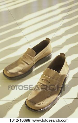 shoes, clothes, still life, clothing, loafers, penny loafers View Large Photo Image Stock Photo - shoes, clothes, still life, clothing, loafers, penny loafers. Fotosearch