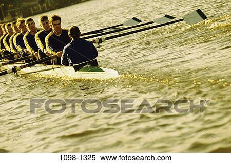 sports, water sports, strength, boat, oars, rowing View Large Photo Image Stock Photography - sports, water sports, strength, boat, oars, rowing. Fotosearch