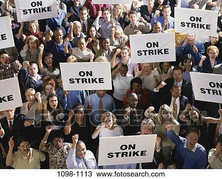 strike, people, crowd, signs, workers, striking View Large Photo Image Stock Image - strike, people, crowd, signs, workers, striking. Fotosearch