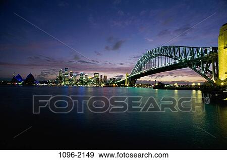 Sydney Harbour Bridge, Sydney, Australia View Large Photo Image Stock Photo - Sydney Harbour Bridge, Sydney, Australia. Fotosearch
