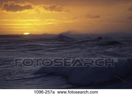 Stock Image - Turtle Bay, Oahu, Hawaii, USA. Fotosearch