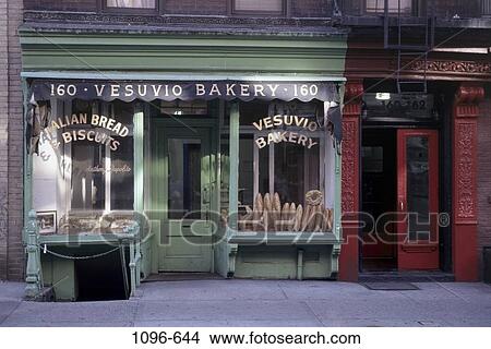 Vesuvio Bakery, New York City, USA View Large Photo Image Picture - Vesuvio Bakery, New York City, USA. Fotosearch
