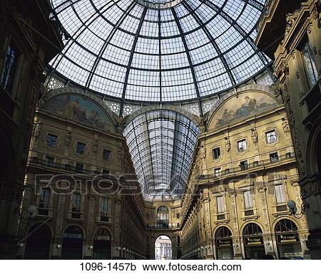 Stock Image - Victor Emmanuel GalleryMilanItaly. Fotosearch
