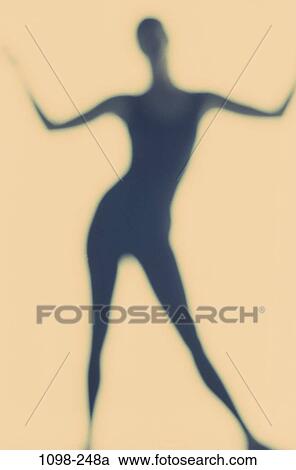 woman, silhouette, standing, health, sports, exercise, stand View Large Photo Image Stock Image - woman, silhouette, standing, health, sports, exercise, stand. Fotosearch