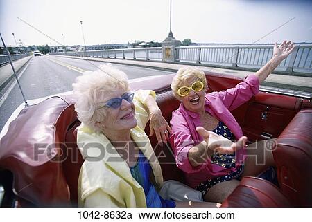 women, people, senior, car, sunglasses, outdoors, outings View Large Photo Image Stock Image - women, people, senior, car, sunglasses, outdoors, outings. Fotosearch
