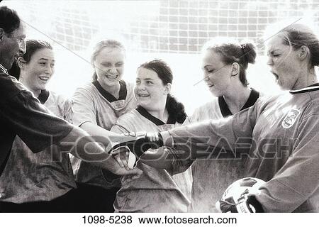 excitement, excited, outdoors, teamwork, unity, teens, team View Large Photo Image Stock Photo - excitement, excited, outdoors, teamwork, unity, teens, team. Fotosearch