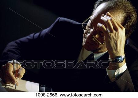 eyeglasses, senior, concentration, business, writing, planning View Large Photo Image Stock Photograph - eyeglasses, senior, concentration, business, writing, planning. Fotosearch
