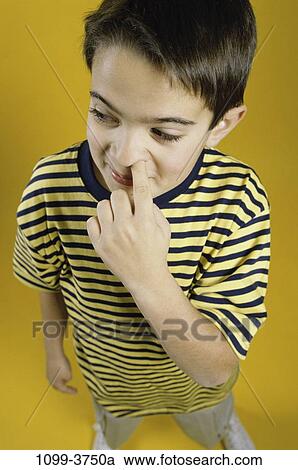 finger, people, nose, boy, picking, child, humor View Large Photo Image Stock Image - finger, people, nose, boy, picking, child, humor. Fotosearch
