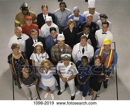 group, multiethnic, people, choices, occupations, indoors, occupation View Large Photo Image Stock Photo - group, multiethnic, people, choices, occupations, indoors, occupation. Fotosearch