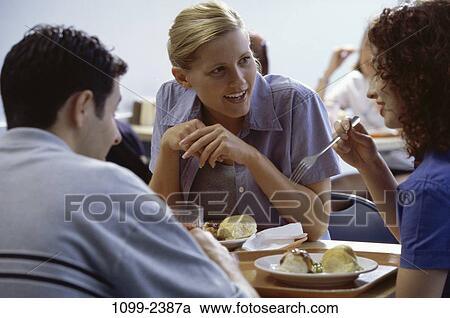 group, multiethnic, people, eating, conversation, sitting View Large Photo Image Stock Image - group, multiethnic, people, eating, conversation, sitting. Fotosearch