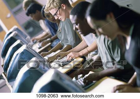 group, multiethnic, people, school, typing, computers, education View Large Photo Image Stock Image - group, multiethnic, people, school, typing, computers, education. Fotosearch