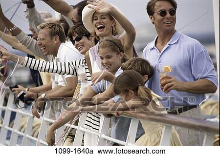 group, multiethnic, people, smiling, ship, departure, sunglasses View Large Photo Image Stock Image - group, multiethnic, people, smiling, ship, departure, sunglasses. Fotosearch