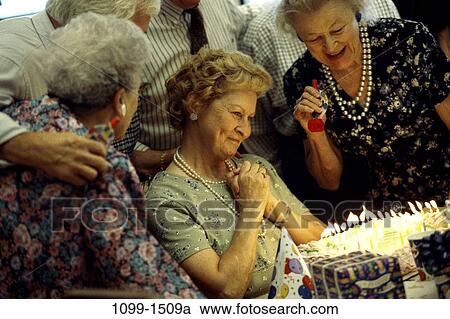 group, people, party, celebration, senior, cake, birthday View Large Photo Image Stock Image - group, people, party, celebration, senior, cake, birthday. Fotosearch