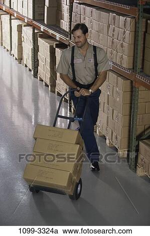Stock Image - industry, warehouse, inventory, Industry warehousing. Fotosearch
