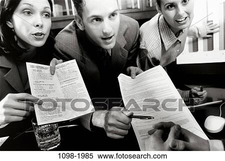 meeting, desk, contract, choices, business, pressure, teamwork View Large Photo Image Stock Photography - meeting, desk, contract, choices, business, pressure, teamwork. Fotosearch