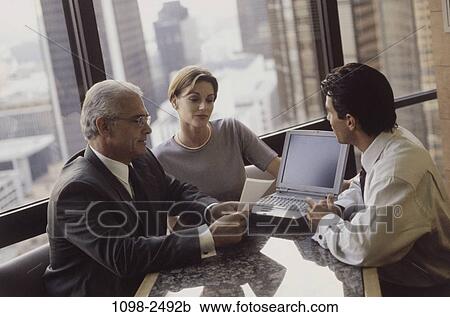 meeting, group, conference, business, businesspeople, Businesspeople conferring View Large Photo Image Stock Image - meeting, group, conference, business, businesspeople, Businesspeople conferring. Fotosearch