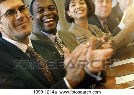 meeting, group, multiethnic, blur, success, clapping View Large Photo Image Stock Image - meeting, group, multiethnic, blur, success, clapping. Fotosearch