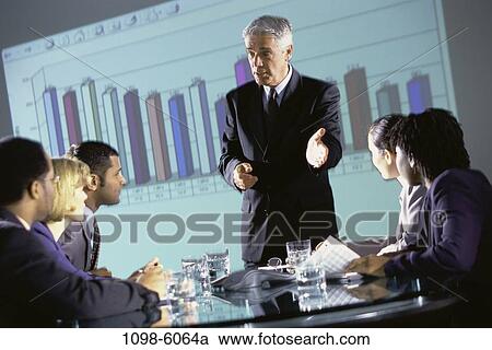meeting, multiethnic, people, graph, presentation, conference, business View Large Photo Image Stock Image - meeting, multiethnic, people, graph, presentation, conference, business. Fotosearch