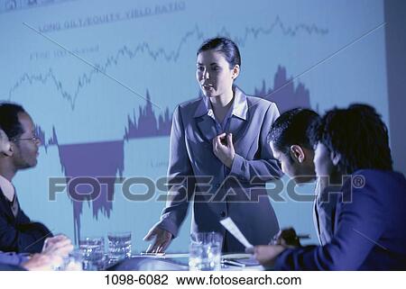 meeting, multiethnic, people, graph, presentation, conference, business View Large Photo Image Stock Image - meeting, multiethnic, people, graph, presentation, conference, business. Fotosearch