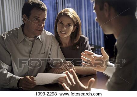 meeting, people, consultation, talking, discussion, business View Large Photo Image Stock Photo - meeting, people, consultation, talking, discussion, business. Fotosearch