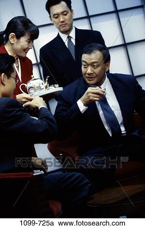 meeting, talking, Asian, conversation, drinking, business, Middle-aged View Large Photo Image Stock Image - meeting, talking, Asian, conversation, drinking, business, Middle-aged. Fotosearch