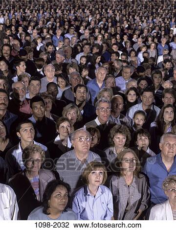 multiethnic, people, staring, watching, anticipation, waiting, crowd View Large Photo Image Stock Image - multiethnic, people, staring, watching, anticipation, waiting, crowd. Fotosearch