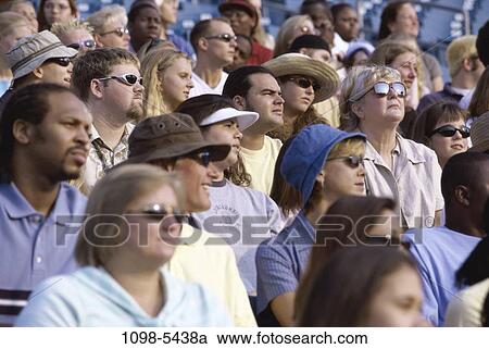 multiethnic, people, sunglasses, outdoors, serious, crowd, spectators View Large Photo Image Stock Image - multiethnic, people, sunglasses, outdoors, serious, crowd, spectators. Fotosearch