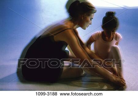 multiethnic, people, teacher, sitting, stretching, ballet View Large Photo Image Stock Photo - multiethnic, people, teacher, sitting, stretching, ballet. Fotosearch