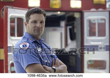 outdoors, brunette, ambulance, emergency, headshot View Large Photo Image Stock Image - outdoors, brunette, ambulance, emergency, headshot. Fotosearch