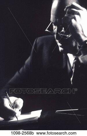 pen, desk, eyeglasses, notebook, individual View Large Photo Image Stock Image - pen, desk, eyeglasses, notebook, individual. Fotosearch