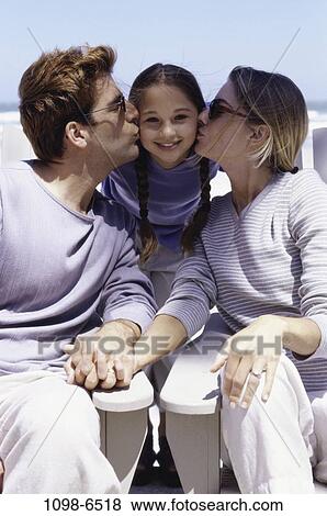 people, beach, outdoors, family, affection, daughter View Large Photo Image Stock Photo - people, beach, outdoors, family, affection, daughter. Fotosearch