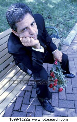 people, bench, flowers, outdoors, defeat View Large Photo Image Stock Image - people, bench, flowers, outdoors, defeat. Fotosearch