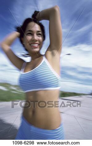 people, blur, woman, Hispanic, beach, motion, outdoors View Large Photo Image Stock Photo - people, blur, woman, Hispanic, beach, motion, outdoors. Fotosearch