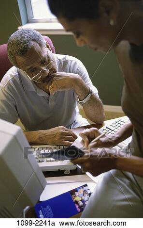 people, couple, computer, Middle-aged, contemplation, thinking, finance View Large Photo Image Stock Image - people, couple, computer, Middle-aged, contemplation, thinking, finance. Fotosearch