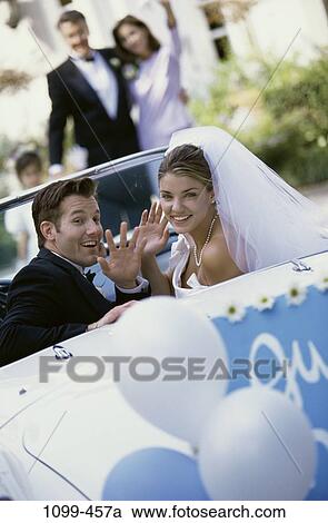 people, formal, couple, balloons, car, convertible, outdoors View Large Photo Image Stock Image - people, formal, couple, balloons, car, convertible, outdoors. Fotosearch