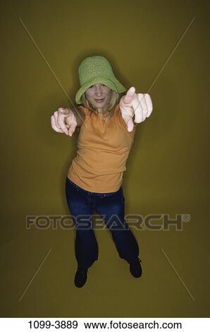people, hands, woman, hat, pointing, point, fingers View Large Photo Image Stock Photo - people, hands, woman, hat, pointing, point, fingers. Fotosearch