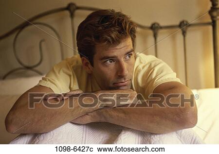 people, home, bed, indoors, insomnia, Caucasian View Large Photo Image Stock Image - people, home, bed, indoors, insomnia, Caucasian. Fotosearch