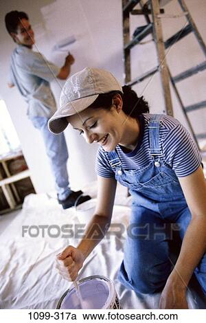 people, home, painting, new, couple, Hispanic, lifestyles View Large Photo Image Stock Image - people, home, painting, new, couple, Hispanic, lifestyles. Fotosearch