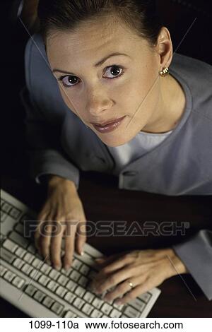 people, keyboard, woman, computer, typing, business, view View Large Photo Image Stock Image - people, keyboard, woman, computer, typing, business, view. Fotosearch