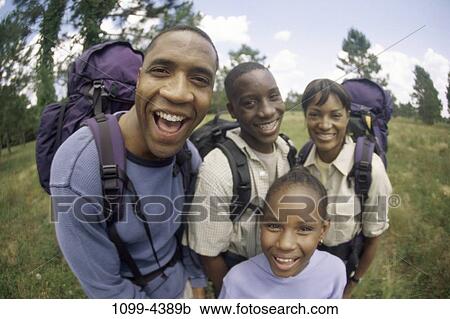 Stock Image - people, outdoors, family, parents, recreation, Families recreation. Fotosearch