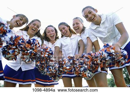people, outdoors, sports, joyous, cheering, teens, team View Large Photo Image Stock Image - people, outdoors, sports, joyous, cheering, teens, team. Fotosearch