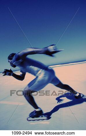 people, racing, blade, speed, brunette, skating View Large Photo Image Picture - people, racing, blade, speed, brunette, skating. Fotosearch