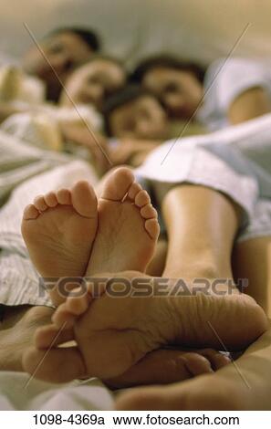 people, sleeping, bed, nestle, body parts, family, feet View Large Photo Image Stock Image - people, sleeping, bed, nestle, body parts, family, feet. Fotosearch